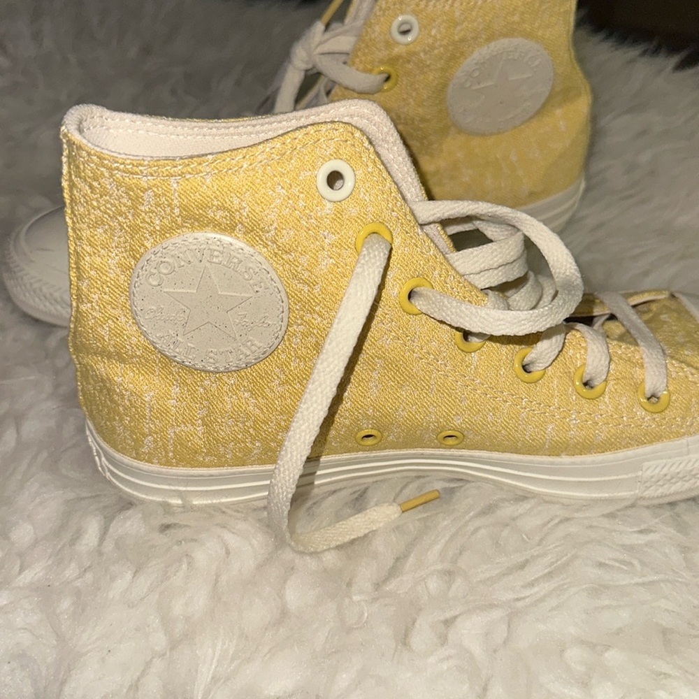 Converse Chuck Taylor All Star Hi Hybrid Textured Jacquard Top Sneakers Size 8